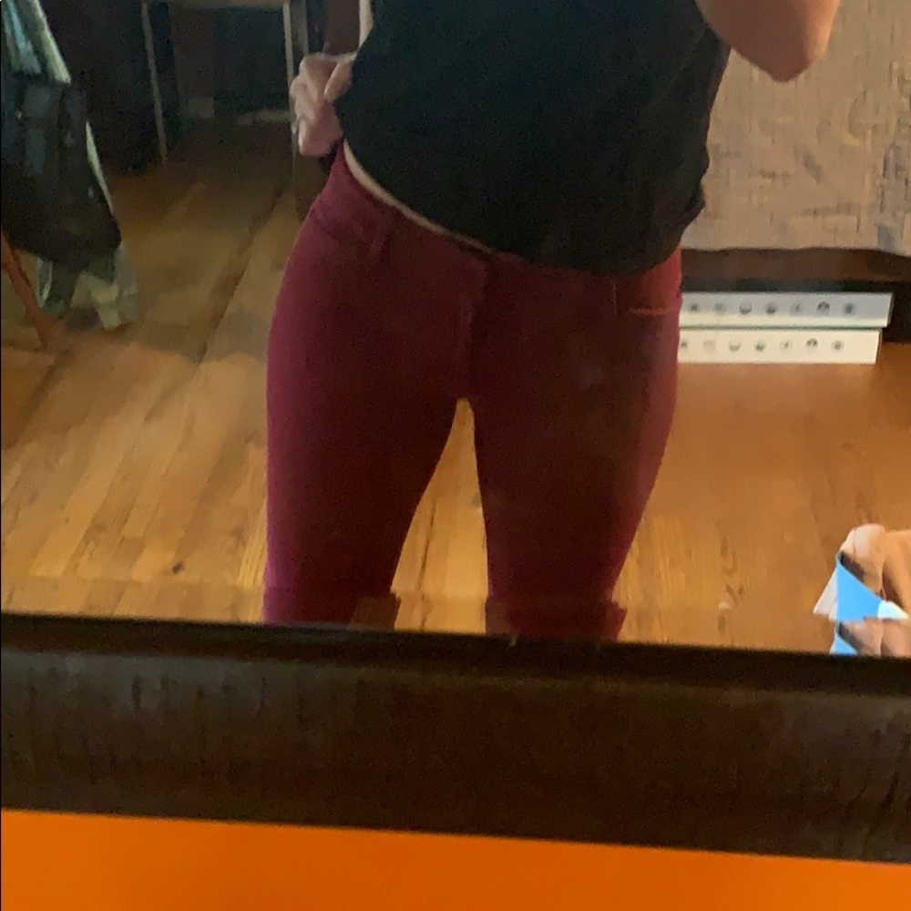 Maroon work pants - Picture 4 of 4